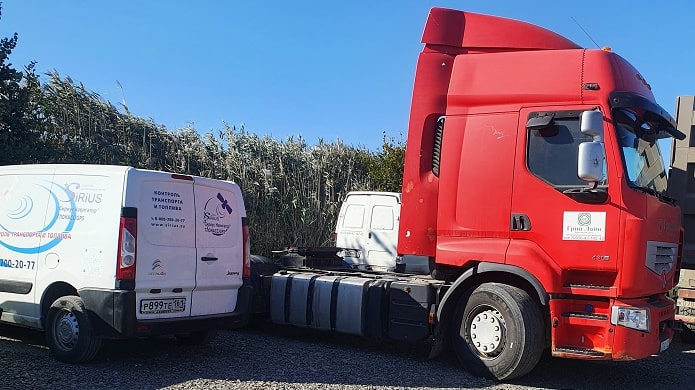 Установка ГЛОНАСС/GPS на Renault Premium