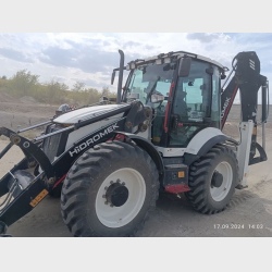Установка ГЛОНАСС/GPS на экскаватор-погрузчик Hidromek 102s