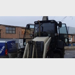 Установка ГЛОНАСС/GPS на экскаватор-погрузчик Terex 825