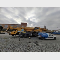 Установка ГЛОНАСС/GPS на автокран XCMG