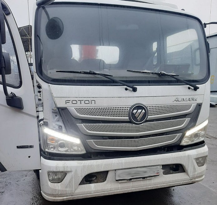 Установка ГЛОНАСС/GPS на Foton