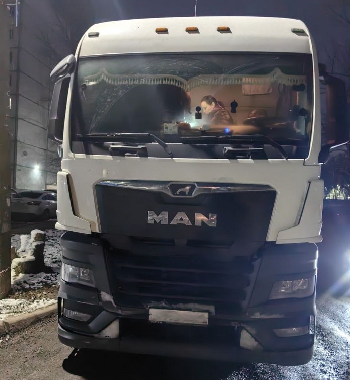 Установка тахографа на MAN